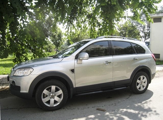 Bán xe Chevrolet Captiva đời 2010, màu bạc, nhập khẩu  -7