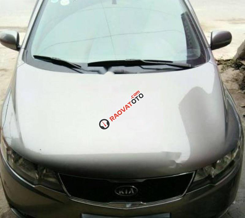 Cần bán lại xe Kia Forte sản xuất 2010, màu xám, xe nhập, giá tốt-3