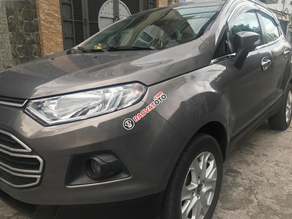 Bán Ford EcoSport Trend 1.5L MT sản xuất 2016, màu xám-1