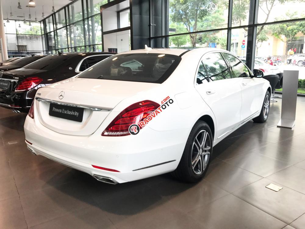 Cần bán lại xe Mercedes S400 đời 2017, màu trắng chính chủ-5