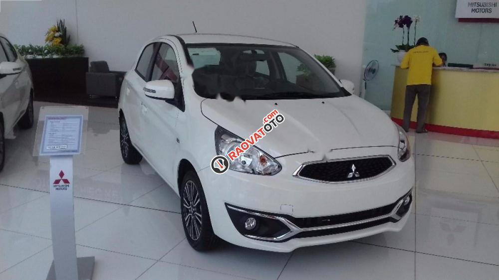 Cần bán Mitsubishi Mirage 1.2CVT đời 2017, màu trắng, xe nhập-4