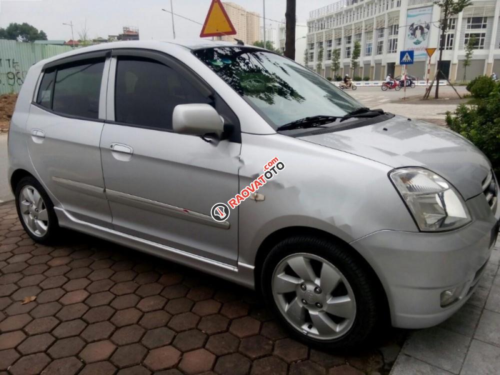 Cần bán lại xe Kia Morning SLX 1.0 AT đời 2007, màu bạc, xe nhập số tự động, 210 triệu-1