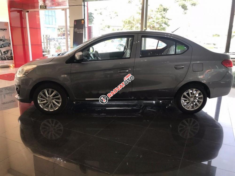 Bán xe Mitsubishi Attrage 1.2MT đời 2017, màu xám, xe nhập-5