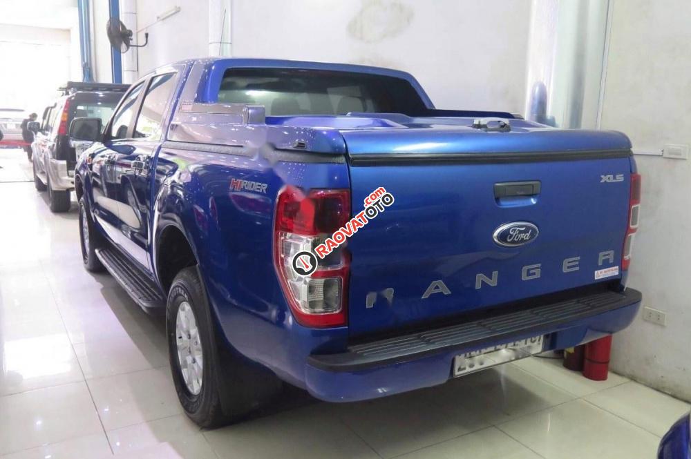 Bán Ford Ranger XLS 2.2L 4x2 MT năm 2016, màu xanh lam, xe nhập số sàn-0