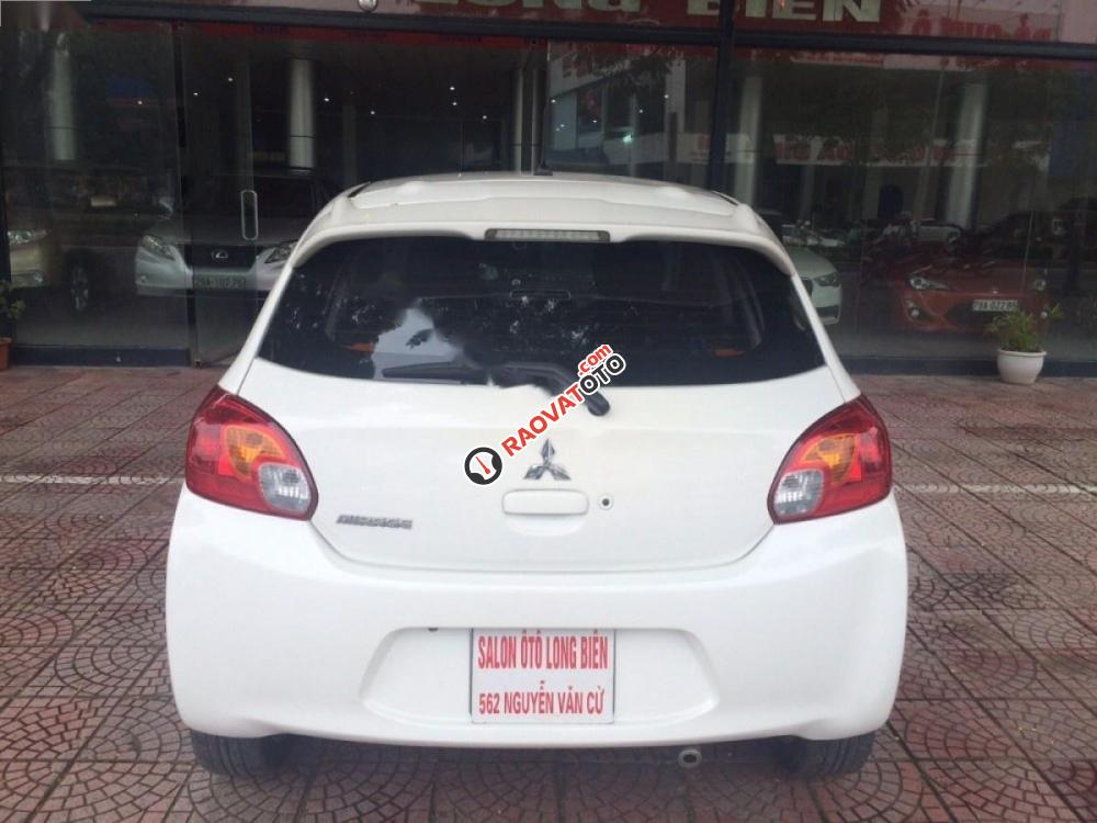 Bán Mitsubishi Mirage 1.2 AT đời 2015, màu trắng, nhập khẩu, giá tốt-9