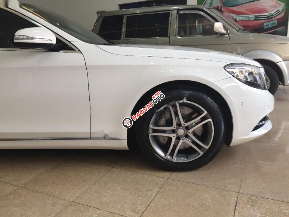 Bán Mercedes S400L đời 2014, màu trắng-6