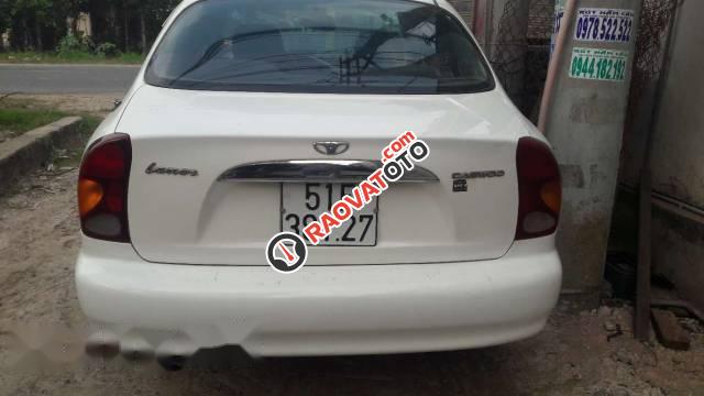 Bán gấp Daewoo Lanos đời 2002, màu trắng, giá chỉ 98 triệu-1