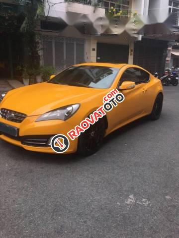 Bán Hyundai Genesis 2.0 Turbo năm 2009, màu vàng, nhập khẩu  -2