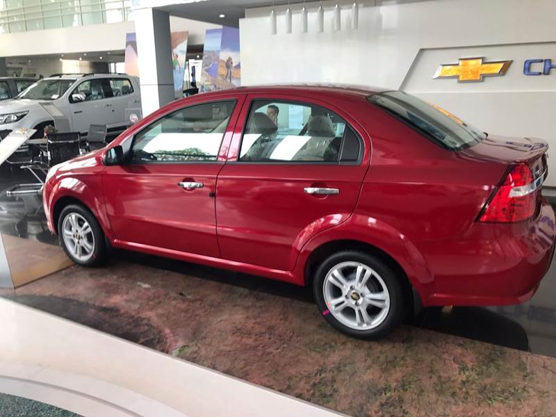 Bán xe Chevrolet Aveo đời 2017, màu đỏ, nhập khẩu chính hãng-5