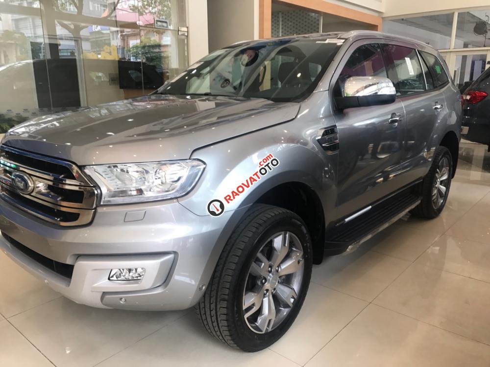 Xe Ford Everest 2.2 Trend 2017 - nhập Thái, giá 1 tỷ 185tr (chưa KM), vay trả góp 90% lãi suất CĐ 0.7%/tháng-2