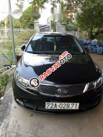 Bán Kia Forte năm 2012, màu đen xe gia đình-1