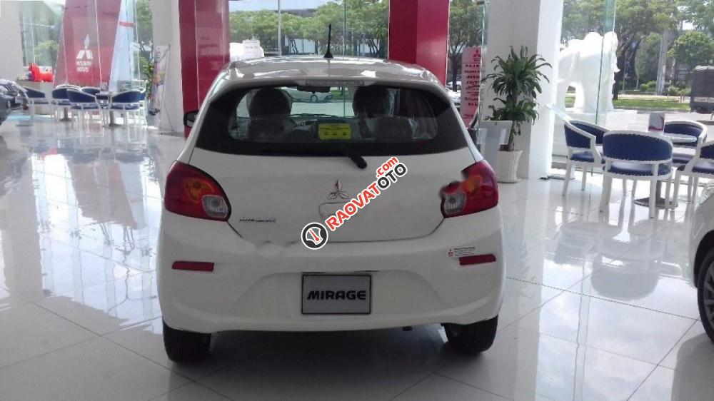 Cần bán Mitsubishi Mirage 1.2CVT đời 2017, màu trắng, xe nhập-2