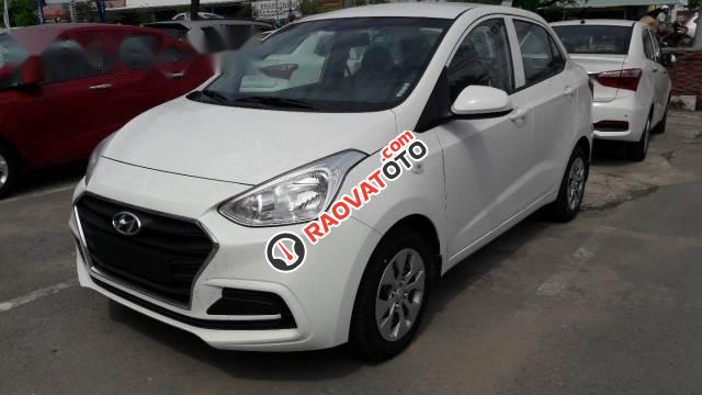 Bán ô tô Hyundai Grand i10 2017, màu trắng-2