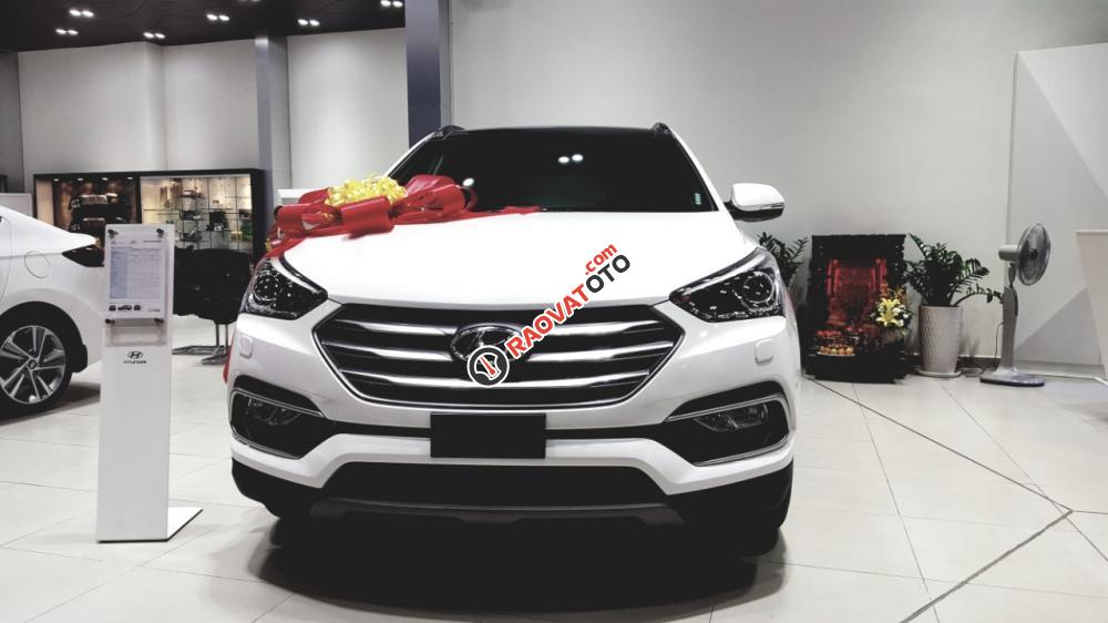 Hyundai Santa Fe giá thấp kỷ lục tại Hyundai Gò Vấp. Giảm giá sập sàn lên tới 260_triệu_đồng-0