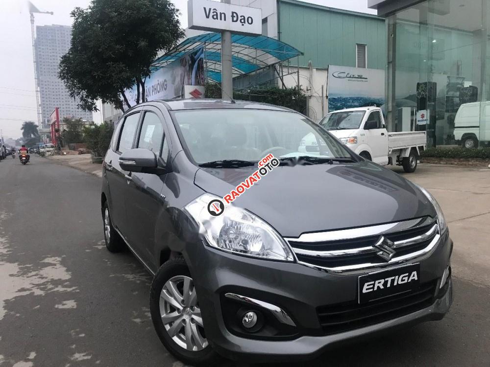 Bán xe Suzuki Ertiga 1.4 AT đời 2017, màu xám, nhập khẩu-6