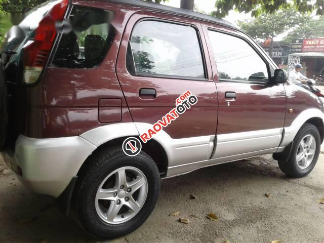 Bán xe Daihatsu Terios đời 2005, màu đỏ, nhập khẩu Nhật Bản số sàn, giá chỉ 179 triệu-0