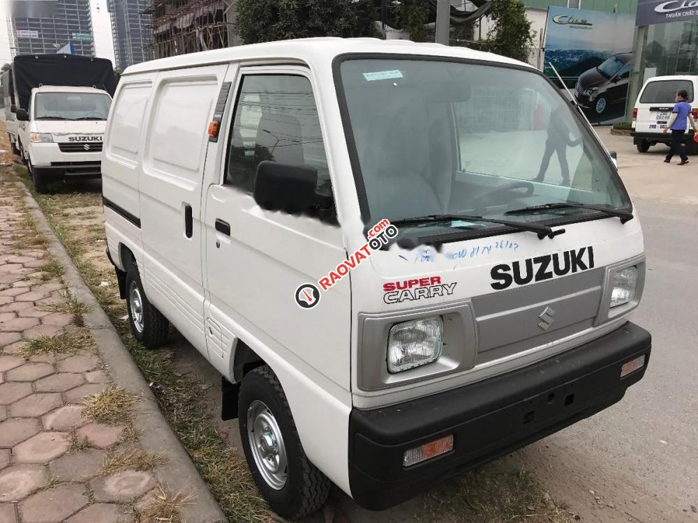 Cần bán Suzuki Blind Van năm 2017, màu trắng, giá chỉ 293 triệu-0