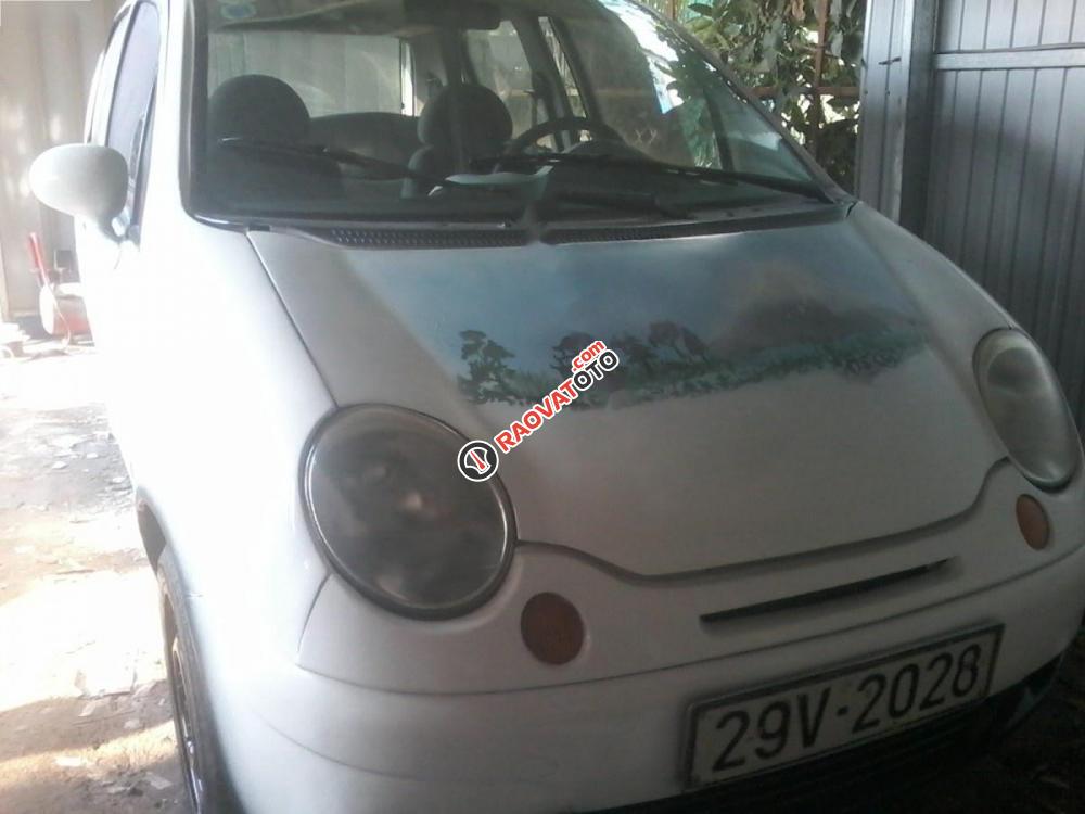 Cần bán lại xe Daewoo Matiz đời 2004, màu trắng-3