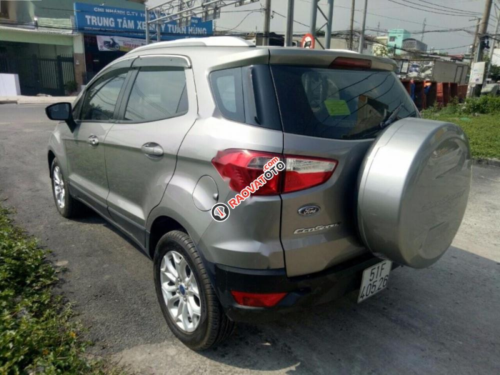 Bán Ford EcoSport Titanium 1.5L AT đời 2016, màu xám số tự động, giá 552tr-0