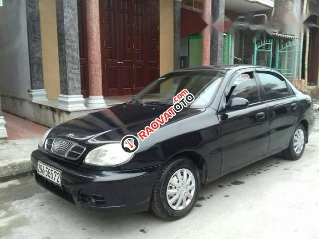 Bán Daewoo Lanos đời 2001, màu đen-0