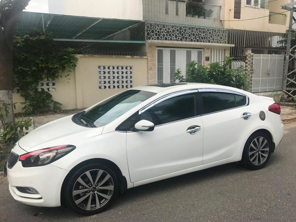 Bán Kia K3 2014, màu trắng, như mới giá cạnh tranh-1