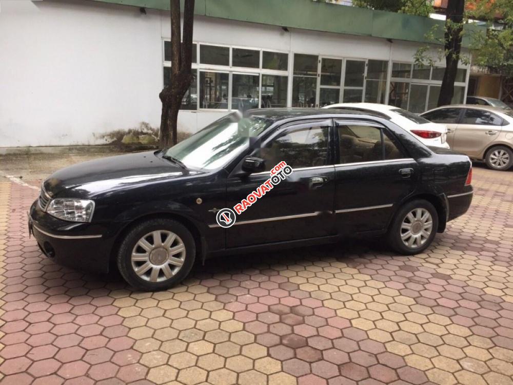 Bán ô tô Ford Laser Ghia 1.8 AT đời 2003, màu đen số tự động giá cạnh tranh-0