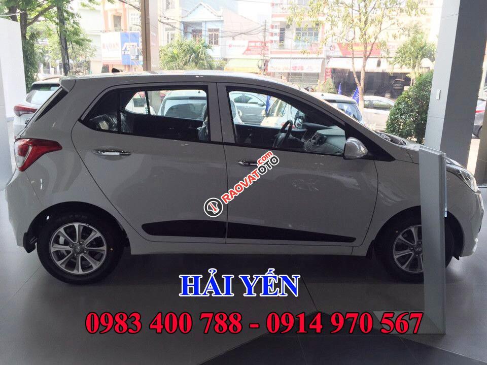 Bán Hyundai Grand i10 đời 2017, màu trắng, nhập khẩu nguyên chiếc giá cạnh tranh-1