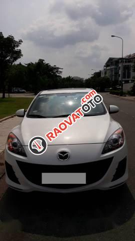 Bán ô tô Mazda 3 1.6AT sản xuất 2011, màu trắng, nhập khẩu  -2