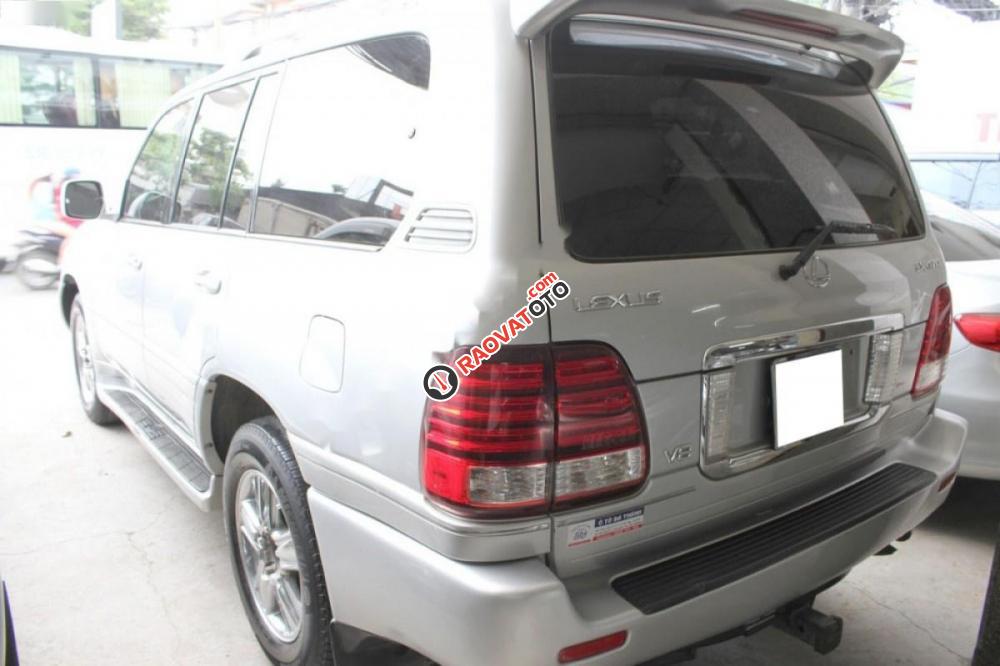 Bán Lexus LX 470 sản xuất 2005, màu bạc, nhập khẩu số tự động-3