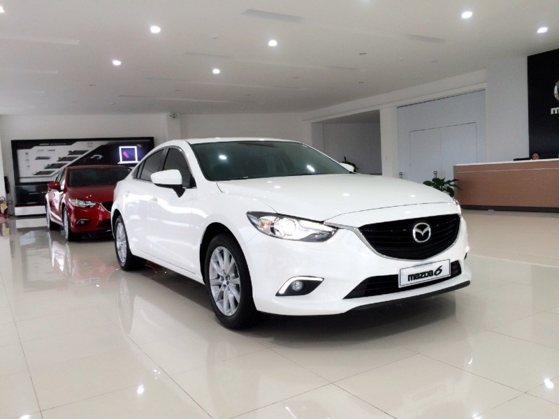 Cần bán Mazda 6 2016, màu trắng, 859tr-1