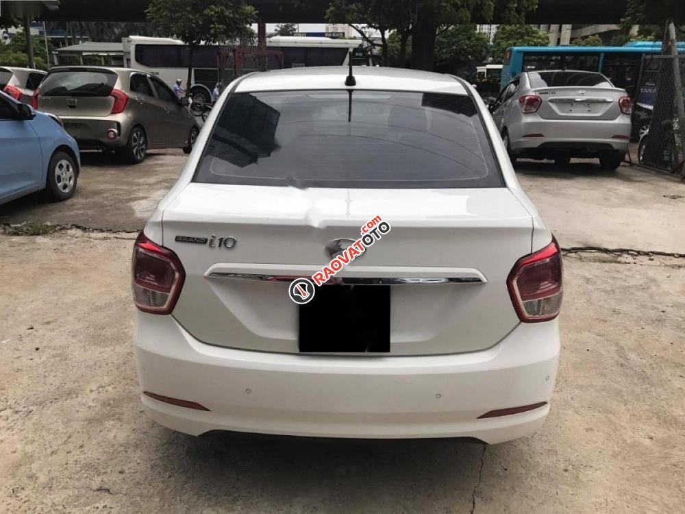 Bán Hyundai Grand i10 1.2 MT 2016, màu trắng, nhập khẩu nguyên chiếc-0