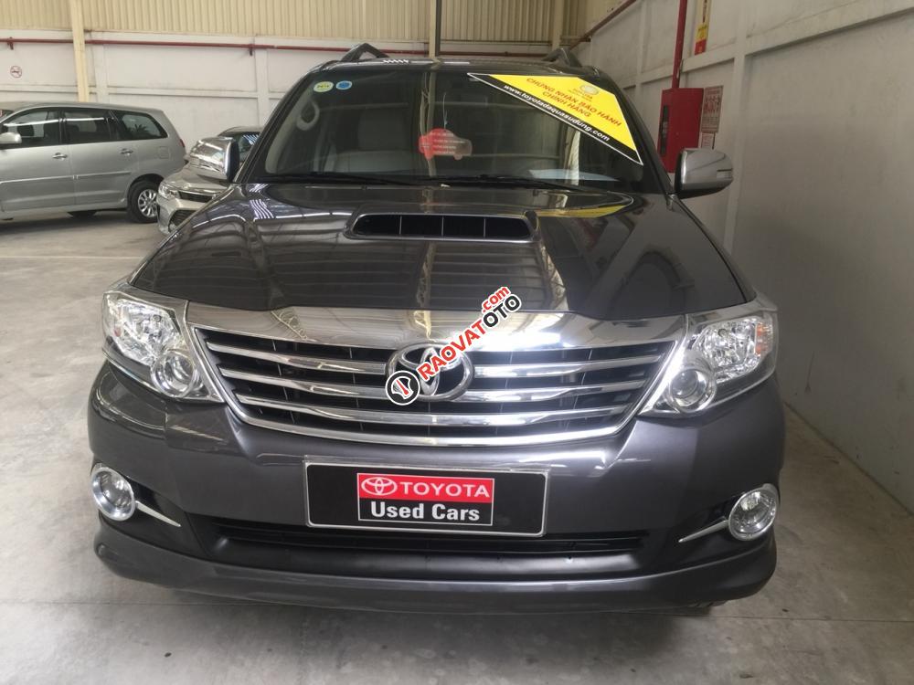 Fortuner máy dầu 2015, màu xám, giá thương lượng tốt-5