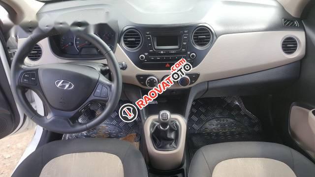 Bán xe Hyundai Grand i10 đời 2014, màu trắng, nhập khẩu  -4