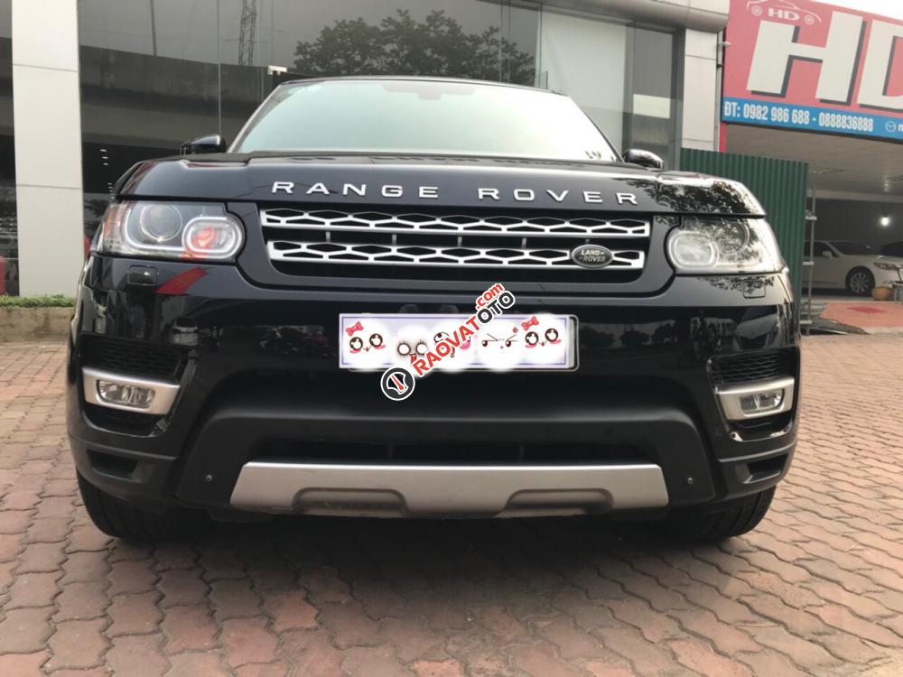 Bán Land Rover Range Rover Sport HSE 2014, màu đen, xe siêu đẹp-0