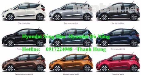 Bán Hyundai Grand i10 năm 2017, màu trắng, nhập khẩu  -0