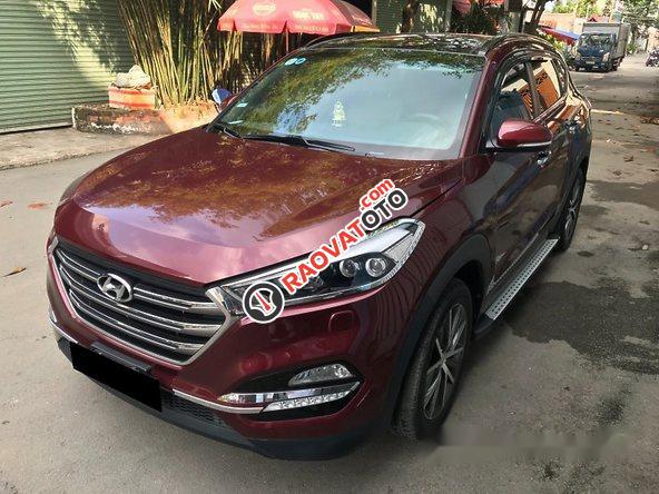 Bán xe Hyundai Tucson đời 2016, màu đỏ, xe nhập-0