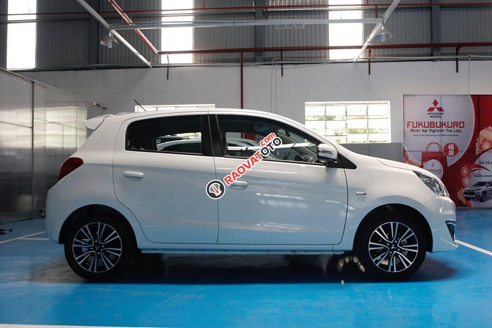 Bán ô tô Mitsubishi Mirage sản xuất 2017, màu trắng, nhập khẩu-4