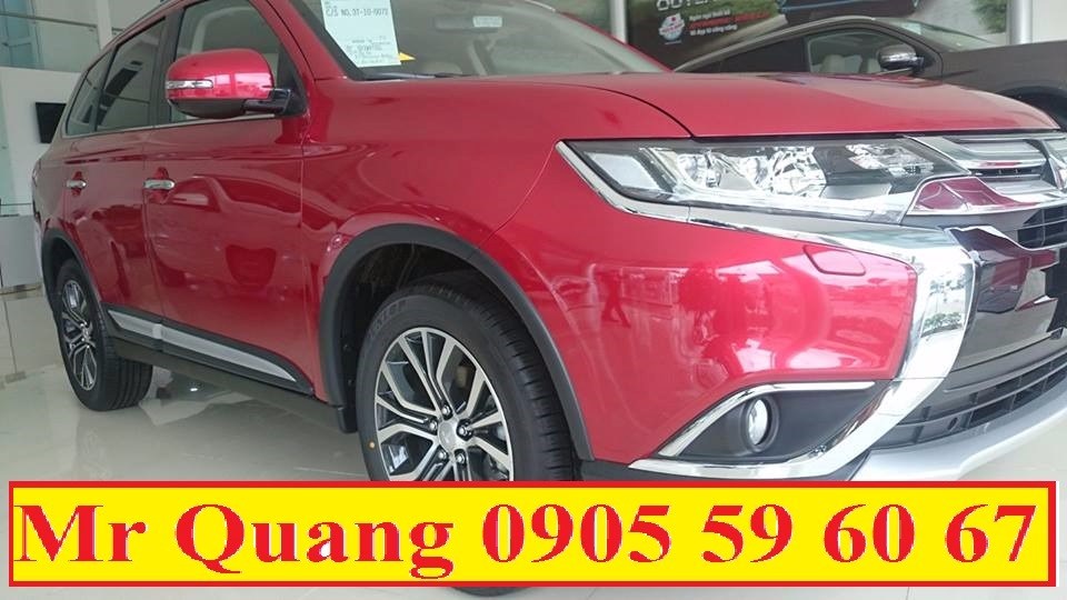 Cần bán Mitsubishi Outlander năm 2017, màu đỏ, nhập khẩu Nhật Bản-10