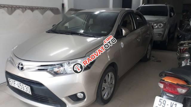 Bán xe Toyota Vios đời 2017, màu bạc, 480tr-0