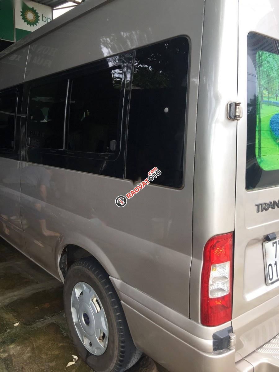 Bán ô tô Ford Transit 2.4L sản xuất 2009, màu bạc, giá 285tr-1