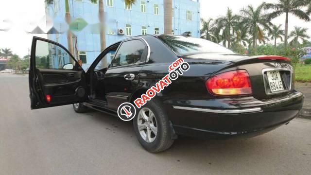 Bán ô tô Hyundai Sonata đời 2003, màu đen số tự động, 170 triệu-2