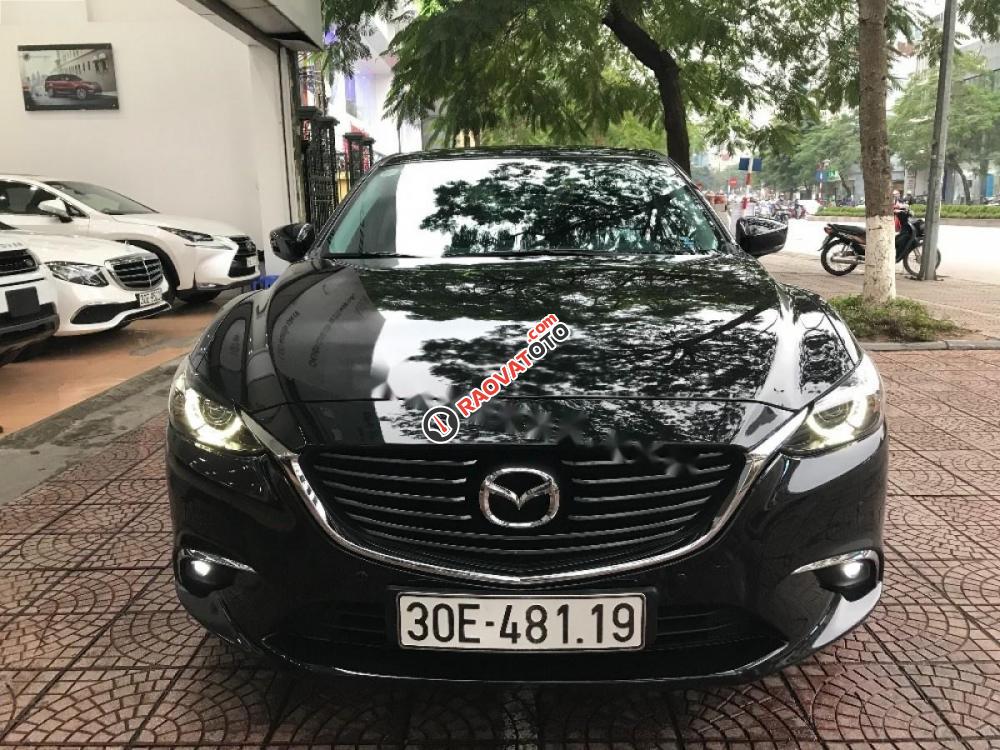 Cần bán gấp Mazda 6 2.0 Premium năm 2017, màu đen, giá 920tr-1