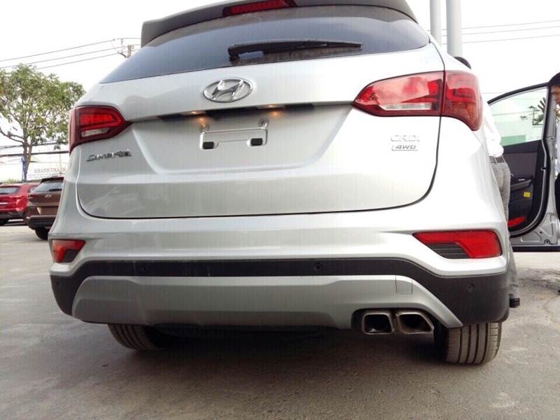 Bán xe Hyundai Santa Fe đời 2017, màu trắng, nhập khẩu nguyên chiếc-5