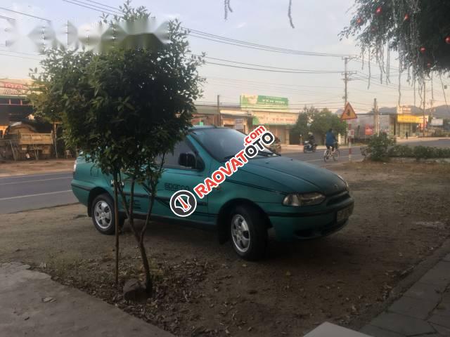 Bán lại xe Fiat Siena đời 2001, màu xanh-1