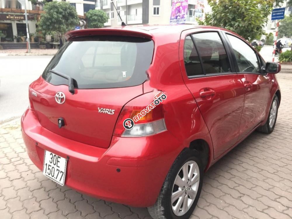 Bán xe Toyota Yaris 1.3AT đời 2009, màu đỏ, nhập khẩu nguyên chiếc, giá chỉ 390 triệu-1