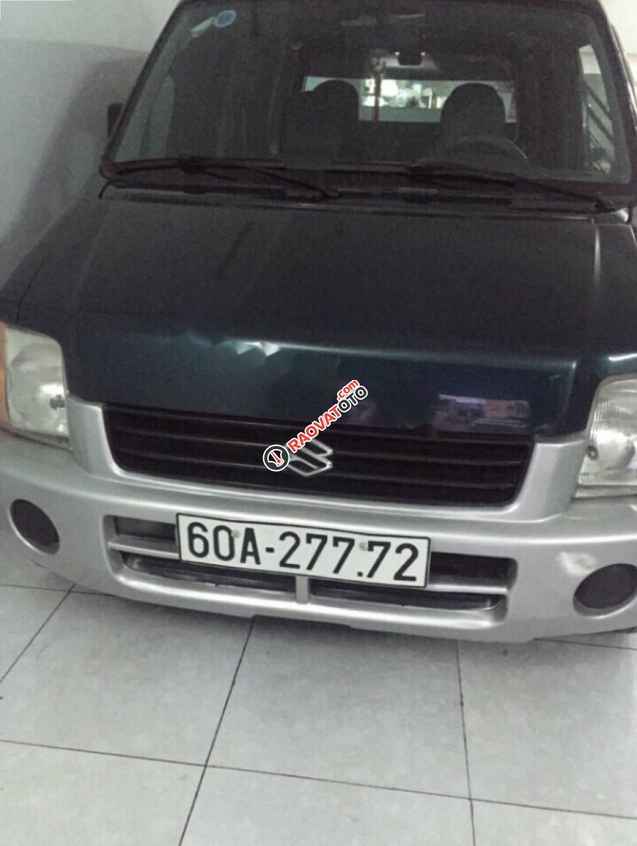 Chính chủ bán xe Suzuki Wagon R + đời 2004, màu xanh-5