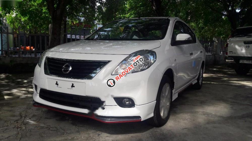 Bán Nissan Sunny XV đời 2017, màu trắng, giá tốt-1