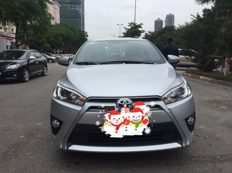 Bán Toyota Yaris 1.5 G sản xuất 2017, màu bạc, nhập khẩu-13