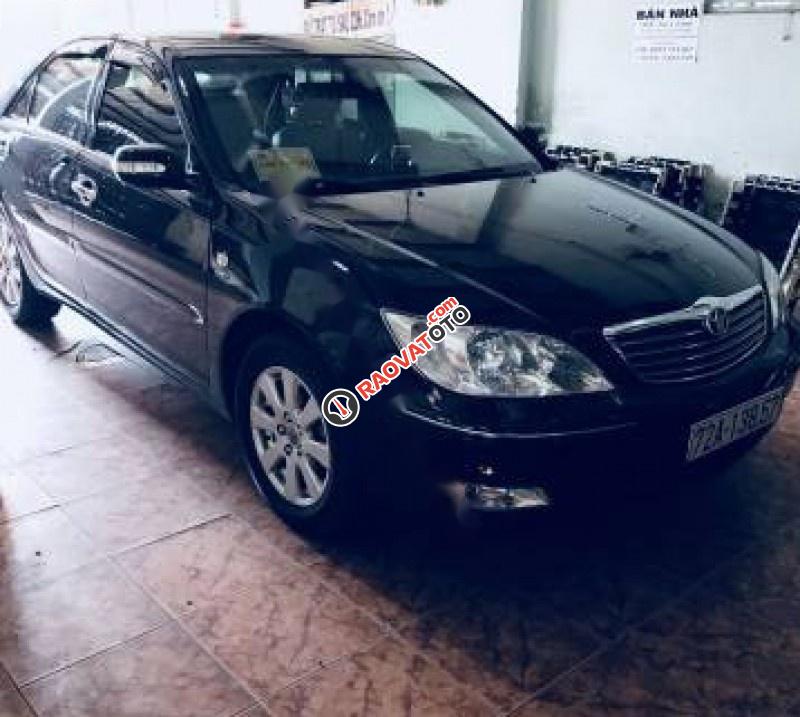 Bán Toyota Camry 2.4G đời 2004, màu đen -0