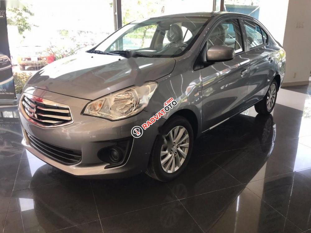 Bán xe Mitsubishi Attrage 1.2MT đời 2017, màu xám, xe nhập-6